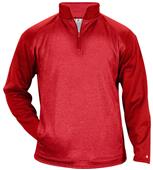 Badger Sport Adult Sport Heather Tonal Pullover Badger Sport Adult Sport Heather Tonal Pullover