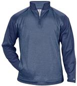 Badger Sport Adult Sport Heather Tonal Pullover Badger Sport Adult Sport Heather Tonal Pullover