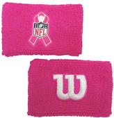 Wilson NFL BCA Cancer Awareness Wristband (pair) Wilson NFL BCA Cancer Awareness Wristband (pair)