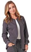 Code Happy Womens Zip Front Warm-Up Jacket Code Happy Womens Zip Front Warm-Up Jacket