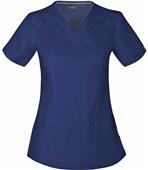 Code Happy Womens Cloud Nine Mock Wrap Top Code Happy Womens Cloud Nine Mock Wrap Top