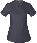 Code Happy Womens Cloud Nine Mock Wrap Top Code Happy Womens Cloud Nine Mock Wrap Top