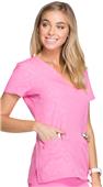 HeartSoul Womens Beat of My Heart V-Neck Scrub Top HeartSoul Womens Beat of My Heart V-Neck Scrub Top