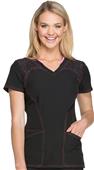 HeartSoul Womens Spot Of Hope V-Neck Scrub Top HeartSoul Womens Spot Of Hope V-Neck Scrub Top