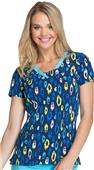 HeartSoul Womens Contemporary Fit Vneck Scrub Tops HeartSoul Womens Contemporary Fit Vneck Scrub Tops