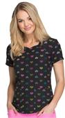 HeartSoul Womens Sweetheart Neck Scrub Tops HeartSoul Womens Sweetheart Neck Scrub Tops