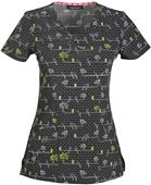 HeartSoul Womens Birds In Paradise V-Neck Top HeartSoul Womens Birds In Paradise V-Neck Top