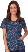 HeartSoul Womens Mock Wrap Scrub Tops HeartSoul Womens Mock Wrap Scrub Tops
