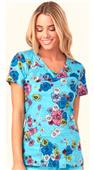 HeartSoul Womens V-Neck Scrub Tops HeartSoul Womens V-Neck Scrub Tops