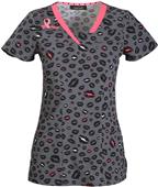 HeartSoul Womens Let's Talk About Love Scrub Top HeartSoul Womens Let's Talk About Love Scrub Top