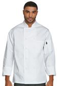 Dickies Unisex Classic Covered Button Chef Coat Dickies Unisex Classic Covered Button Chef Coat