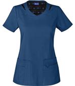 Sapphire Women's V-Neck Scrub Top Sapphire Women's V-Neck Scrub Top