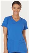 Sapphire Women's V-Neck Scrub Top Sapphire Women's V-Neck Scrub Top