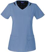 Sapphire Women's V-Neck Scrub Top Sapphire Women's V-Neck Scrub Top