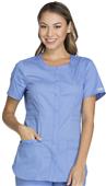 Cherokee Women's Round Neck Scrub Top Cherokee Women's Round Neck Scrub Top