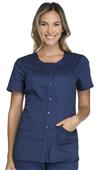 Cherokee Women's Round Neck Scrub Top Cherokee Women's Round Neck Scrub Top