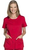 Cherokee Women's Round Neck Scrub Top Cherokee Women's Round Neck Scrub Top