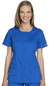 Cherokee Women's Round Neck Scrub Top Cherokee Women's Round Neck Scrub Top