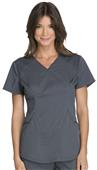 Cherokee Women's Luxe Sport Mock Wrap Scrub Top Cherokee Women's Luxe Sport Mock Wrap Scrub Top