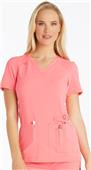 Cherokee Women's iFlex V-Neck Knit Panel Scrub Top Cherokee Women's iFlex V-Neck Knit Panel Scrub Top
