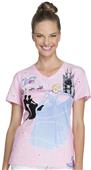 Cherokee Disney Women's Before Midnight Scrub Top Cherokee Disney Women's Before Midnight Scrub Top