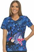 Cherokee Disney Women's V-Neck Scrub Top Cherokee Disney Women's V-Neck Scrub Top