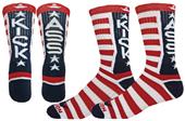 Red Lion Mismatched Kick Ass Crew Socks Red Lion Mismatched Kick Ass Crew Socks