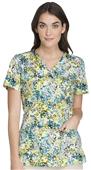 Cherokee Women's Mock Wrap Scrub Tops Cherokee Women's Mock Wrap Scrub Tops