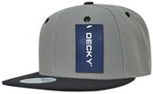 Decky 2Tone Flat Bill Snapback Cap Decky 2Tone Flat Bill Snapback Cap