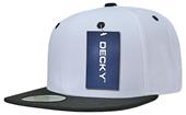 Decky 2Tone Flat Bill Snapback Cap Decky 2Tone Flat Bill Snapback Cap