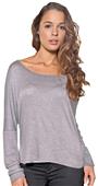 In Your Face Apparel Ladies LS High-Low Top In Your Face Apparel Ladies LS High-Low Top