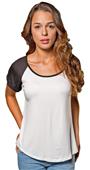 In Your Face Apparel Ladies Short Sleeve Raglan In Your Face Apparel Ladies Short Sleeve Raglan