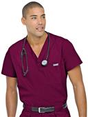 Landau Men's Vented Scrub Top Landau Men's Vented Scrub Top
