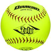 Diamond Zulu Red Stitch 12" Slowpitch Softball Diamond Zulu Red Stitch 12" Slowpitch Softball