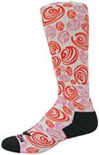 Red Lion Swirl Sublimated Crew Socks Red Lion Swirl Sublimated Crew Socks