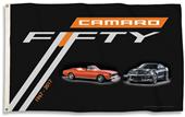 NASCAR Chevy Camaro 50th 3' x 5' Flag w/Grommets NASCAR Chevy Camaro 50th 3' x 5' Flag w/Grommets