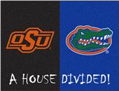 Fan Mat NCAA OSU/Florida House Divided Mat Fan Mat NCAA OSU/Florida House Divided Mat