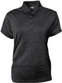 Baw Ladies Mini Stripe Cool-Tek Polo Baw Ladies Mini Stripe Cool-Tek Polo