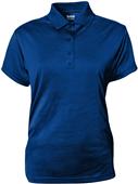 Baw Ladies Mini Stripe Cool-Tek Polo Baw Ladies Mini Stripe Cool-Tek Polo