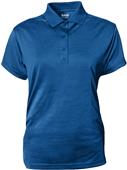 Baw Ladies Mini Stripe Cool-Tek Polo Baw Ladies Mini Stripe Cool-Tek Polo