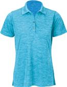 Paragon Lady Striated Heather Polo Paragon Lady Striated Heather Polo