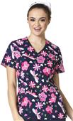 Zoe+Chloe Womens V-Neck Print Tops Zoe+Chloe Womens V-Neck Print Tops