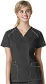 WonderWink Womens 7 Flex V-Neck Top WonderWink Womens 7 Flex V-Neck Top