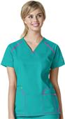 WonderWink Womens 7 Flex V-Neck Top WonderWink Womens 7 Flex V-Neck Top