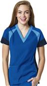WonderWink Womens Four-Stretch Color Block Top WonderWink Womens Four-Stretch Color Block Top