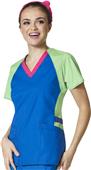 WonderFlex Womens Trinity Color Block Top WonderFlex Womens Trinity Color Block Top