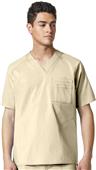 WonderFlex Mens Anchor V-Neck Pocket Scrub Top WonderFlex Mens Anchor V-Neck Pocket Scrub Top