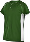 Alleson Women/Girls Two Button Fastpitch Jersey Alleson Women/Girls Two Button Fastpitch Jersey