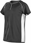 Alleson Women/Girls Two Button Fastpitch Jersey Alleson Women/Girls Two Button Fastpitch Jersey