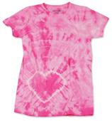 Dyenomite 150HT Heart Tie Dye T-Shirt Dyenomite 150HT Heart Tie Dye T-Shirt